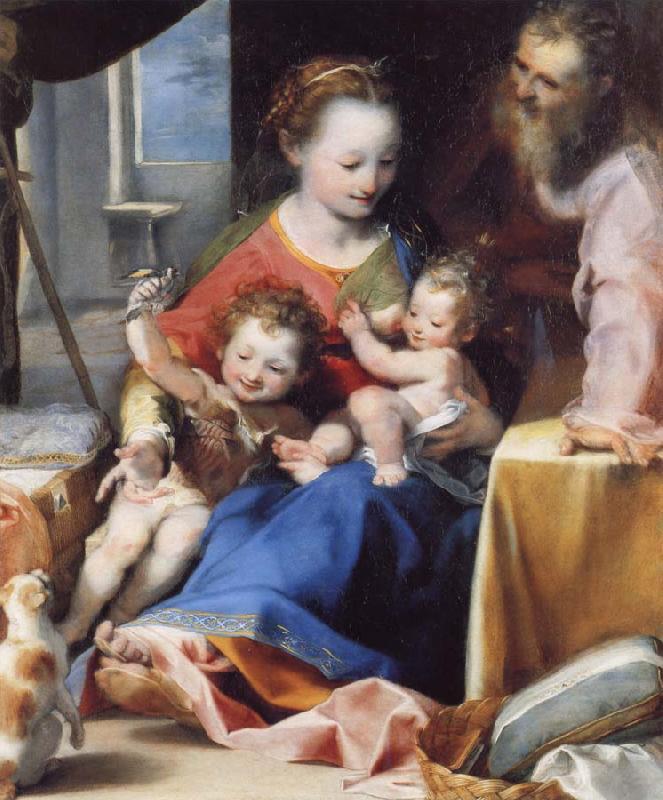 Federico Barocci The Madonna and Child with Saint Joseph and the Infant Baptist France oil painting art